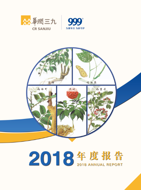 華潤三九：2018年年度報告